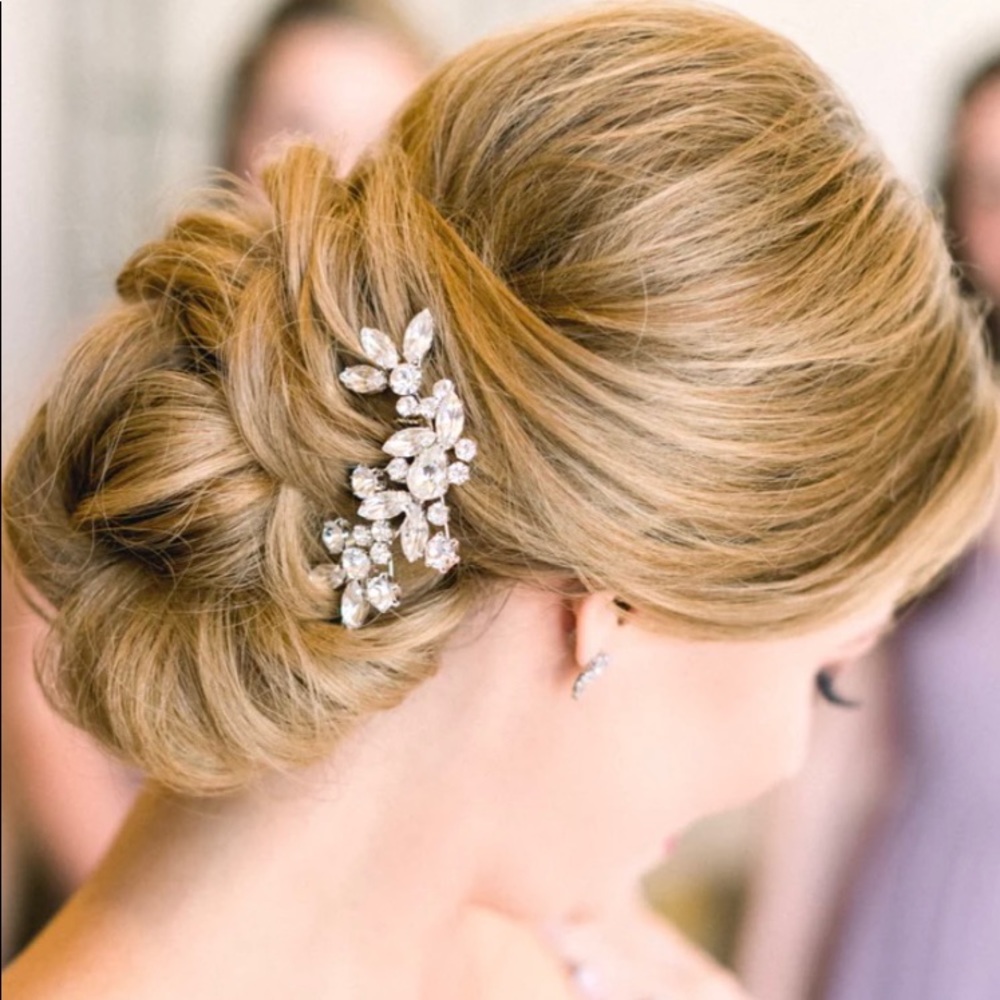 Monica Bridal Hair Comb by Dareth Colburn